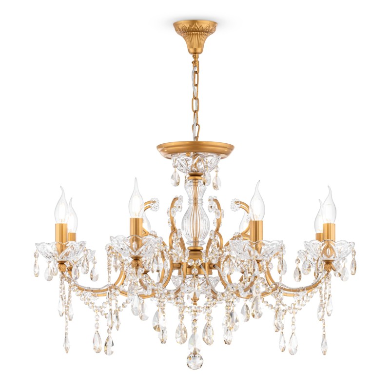 MAYTONI Żyrandol Sevilla 60W E14 DIA004-08-G