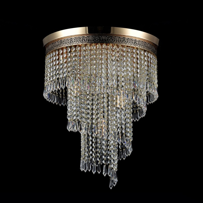 MAYTONI Żyrandol Cascade 60W E14 DIA522-CL-07-G