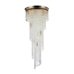 MAYTONI Żyrandol Cascade 60W E14 DIA522-CL-12-G