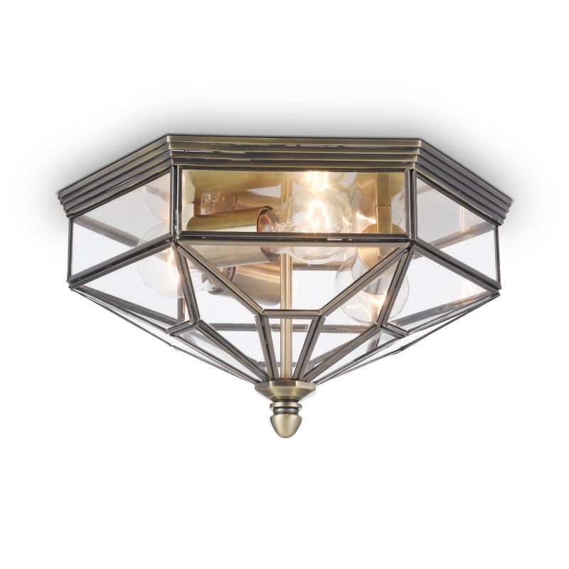 MAYTONI Lampa sufitowa Zeil 60W E27 H356-CL-03-BZ
