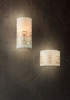 MAYTONI Lampa ścienna (kinkiet) Messina 40W E14 H223-WL-01-G
