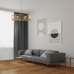 MAYTONI Lampa wisząca Bowi 40W E14 H009PL-08G
