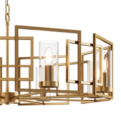 MAYTONI Lampa wisząca Bowi 40W E14 H009PL-08G