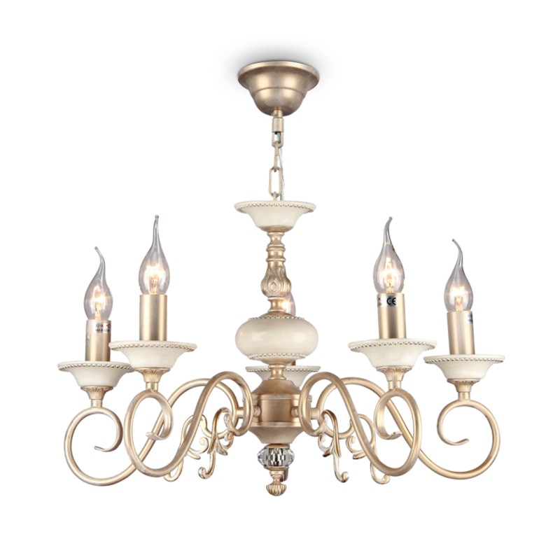 MAYTONI Żyrandol Perla 60W E14 ARM337-05-R