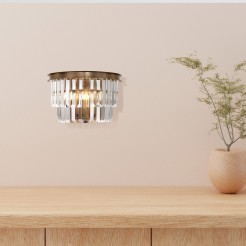 MAYTONI Lampa ścienna (kinkiet) Revero 40W E14 MOD085WL-01BS