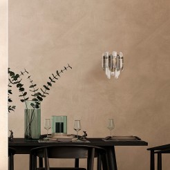 MAYTONI Lampa ścienna (kinkiet) Flare 40W E14 DIA200WL-02G