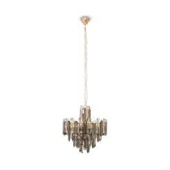 MAYTONI Lampa wisząca Flare 40W E14 DIA200PL-06G