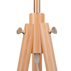 MAYTONI Lampa podłogowa Calvin 60W E27 Z177-FL-01-BR