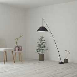 MAYTONI Lampa podłogowa Campanula 60W E27 Z002FL-01B
