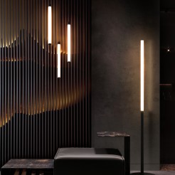 MAYTONI Lampa podłogowa Ray 18W LED 2100lm 3000K 80 CRI  Z012FL-L18B3K