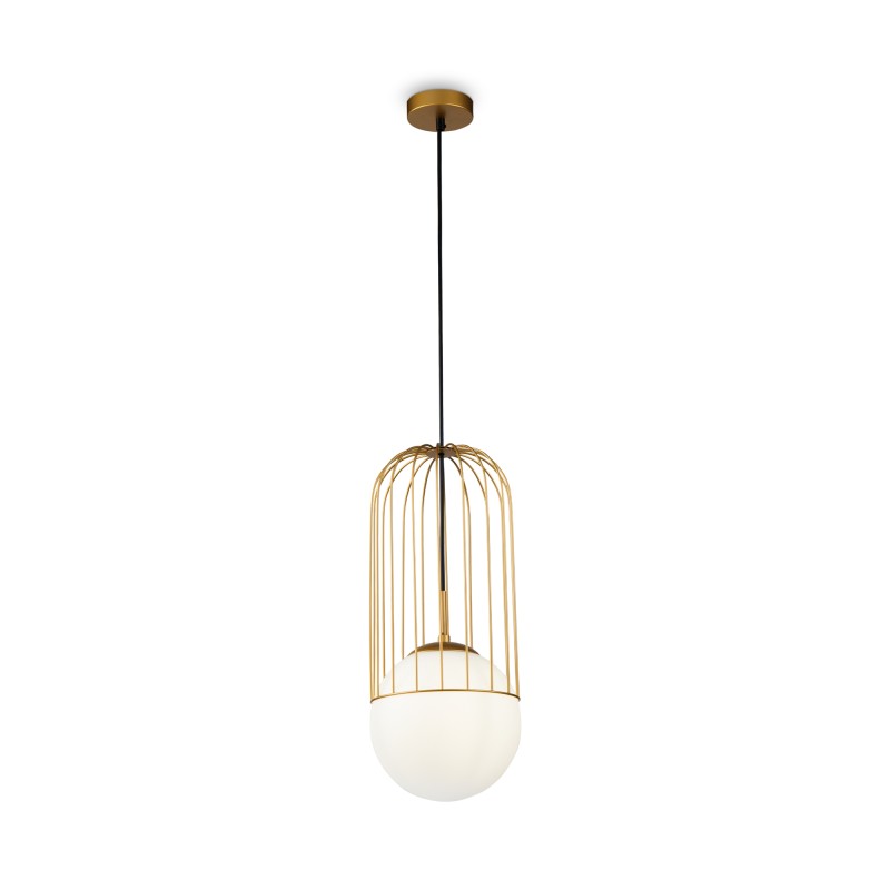 MAYTONI Lampa wisząca Telford 60W E27 P363PL-01G