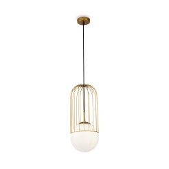 MAYTONI Lampa wisząca Telford 60W E27 P363PL-01G