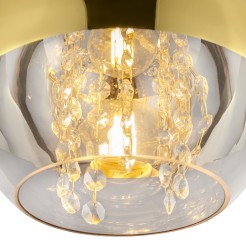 MAYTONI Lampa wisząca Fermi 60W E27 P140-PL-110-1-G