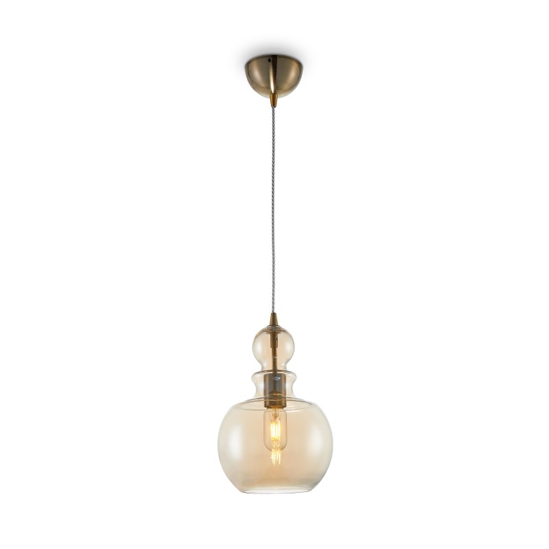 MAYTONI Lampa wisząca Tone 60W E27 P003PL-01BZ