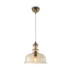 MAYTONI Lampa wisząca Tone 60W E27 P001PL-01BZ
