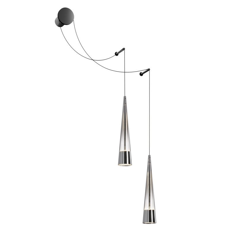 MAYTONI Lampa ścienna (kinkiet) Sintesi 24W LED 840lm 3000K 80 CRI  P090WL-L24CH3K