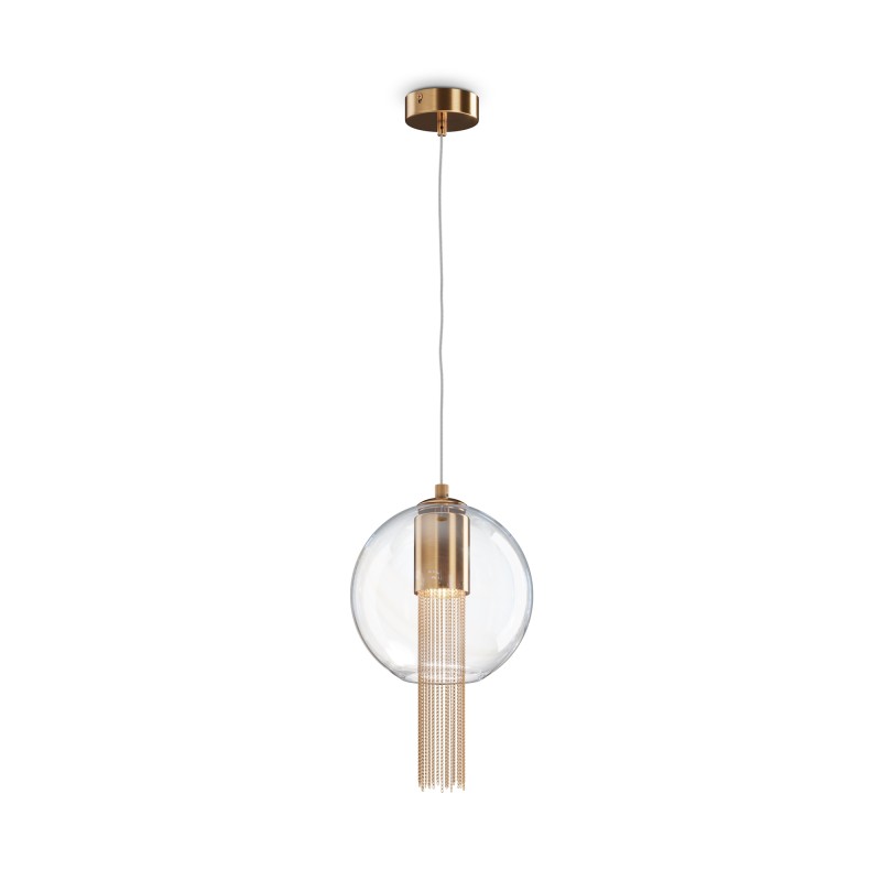 MAYTONI Lampa wisząca Flusso 12W GU10 P095PL-01BZ