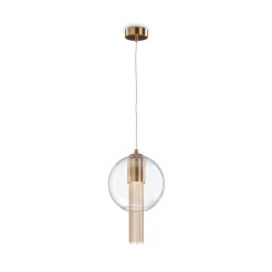 MAYTONI Lampa wisząca Flusso 12W GU10 P095PL-01BZ