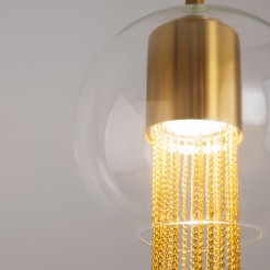 MAYTONI Lampa wisząca Flusso 12W GU10 P095PL-01BZ