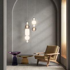 MAYTONI Lampa wisząca Collar 17W LED 950lm 3000K 80 CRI  P069PL-L17CH3K