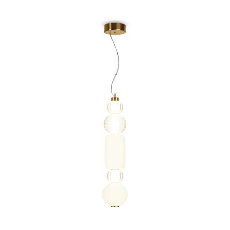 MAYTONI Lampa wisząca Collar 35W LED 1600lm 3000K 80 CRI  P069PL-L35G3K1