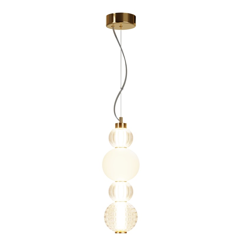 MAYTONI Lampa wisząca Collar 17W LED 950lm 3000K 80 CRI  P069PL-L17G3K