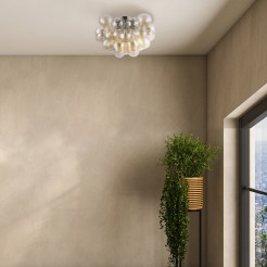 MAYTONI Lampa sufitowa Balbo 28W G9 MOD112CL-08G