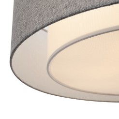 MAYTONI Lampa sufitowa Bergamo 60W E27 MOD613CL-04GR