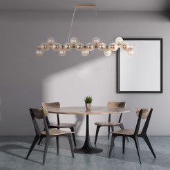 MAYTONI Lampa wisząca Dallas 28W G9 MOD547PL-25G