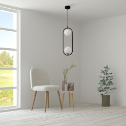 MAYTONI Lampa wisząca Ring 25W G9 MOD013PL-02B