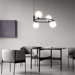 MAYTONI Lampa wisząca Ring 25W G9 MOD013PL-04B