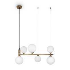 MAYTONI Lampa wisząca Ring 25W G9 MOD013PL-06BS1