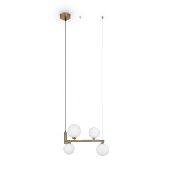 MAYTONI Lampa wisząca Ring 25W G9 MOD013PL-04BS1