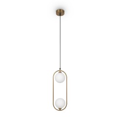 MAYTONI Lampa wisząca Ring 25W G9 MOD013PL-02BS1