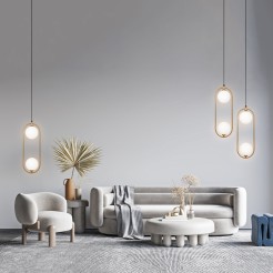 MAYTONI Lampa wisząca Ring 25W G9 MOD013PL-02BS1