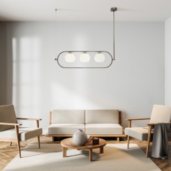 MAYTONI Lampa wisząca Erich 40W E14 MOD221PL-03N