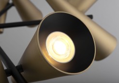 MAYTONI Lampa wisząca Giro 50W GU10 MOD095PL-10BS
