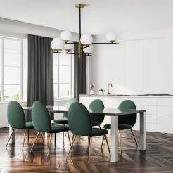 MAYTONI Lampa wisząca Nostalgia 40W E14 MOD048PL-06G