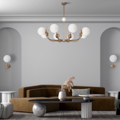 MAYTONI Lampa wisząca Rendezvous 40W E14 MOD109PL-08BS