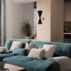 MAYTONI Lampa ścienna (kinkiet) Vesper 40W E14 MOD108WL-02GB