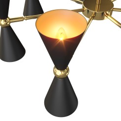 MAYTONI Lampa wisząca Vesper 40W E14 MOD108PL-14GB