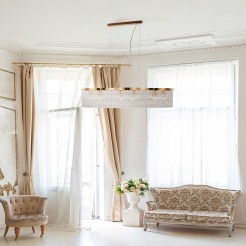 MAYTONI Lampa wisząca Dune 60W E14 DIA005PL-06G