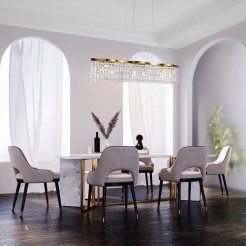MAYTONI Lampa wisząca Dune 60W E14 DIA005PL-06G