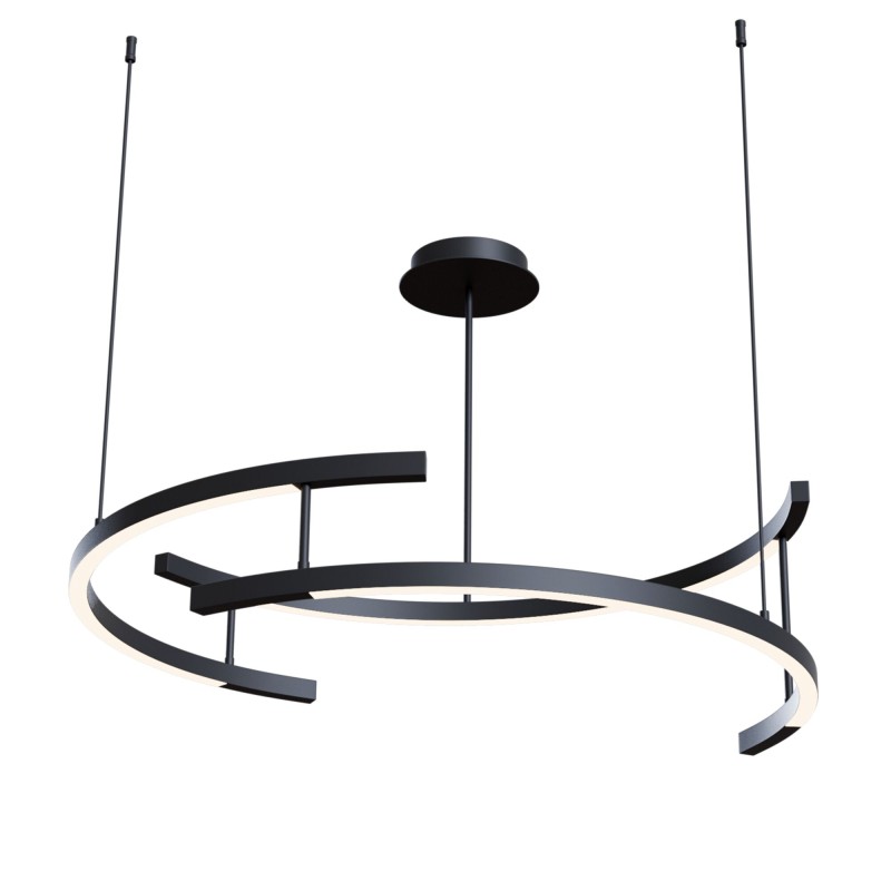 MAYTONI Lampa wisząca Line 52W LED 2200lm 4000K 80 CRI  MOD054PL-L52B4K