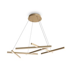 MAYTONI Lampa wisząca Line 75W LED 3500lm 4000K 80 CRI  MOD016PL-L75MG4K