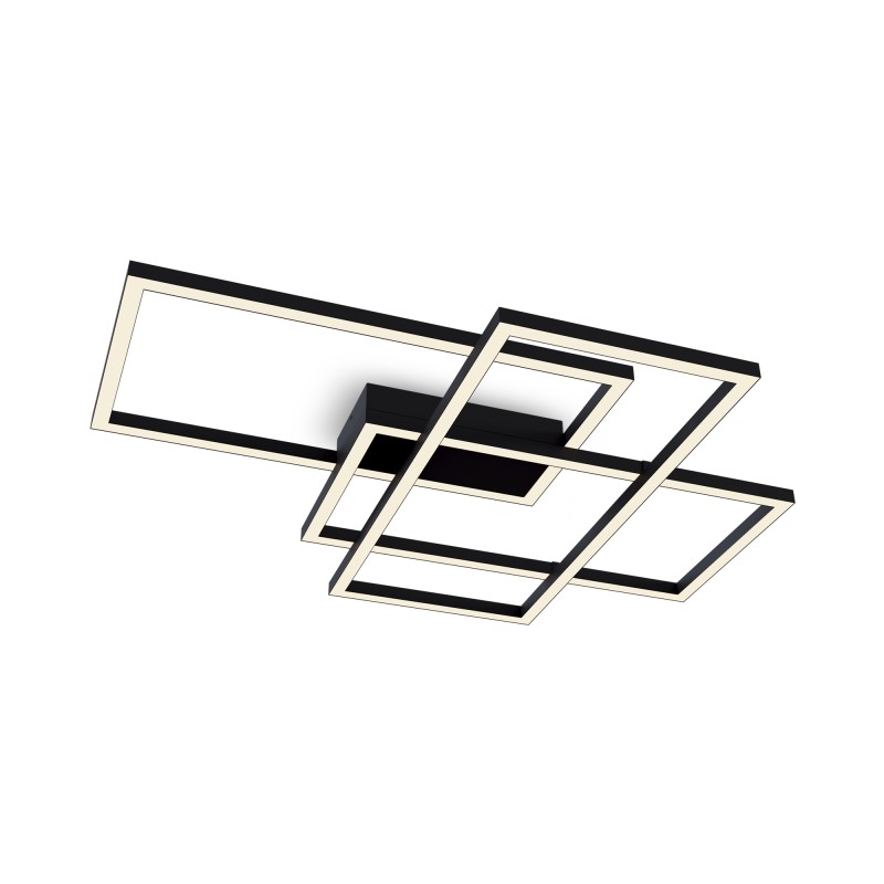 MAYTONI Lampa sufitowa Line 78W LED 2900lm 3000-4000K 80 CRI  MOD016CL-L80BK