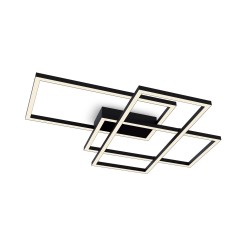 MAYTONI Lampa sufitowa Line 78W LED 2900lm 3000-4000K 80 CRI  MOD016CL-L80BK