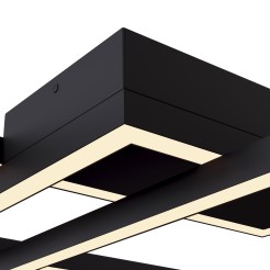 MAYTONI Lampa sufitowa Line 78W LED 2900lm 3000-4000K 80 CRI  MOD016CL-L80BK