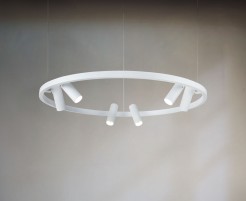 MAYTONI Lampa wisząca Satellite 42W LED 3900lm 3000K 82 CRI  MOD102PL-L42W