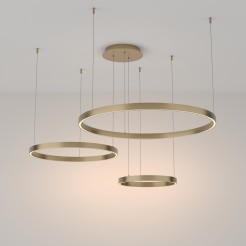 MAYTONI Lampa wisząca Rim 115W LED 6100lm 3000K 85 CRI  MOD058PL-L100BS3K